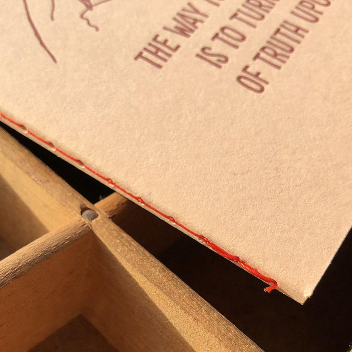 Blackbird Letterpress-Ida B. Wells Barnett Letterpress Journal-book-gather here online