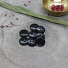 Atelier Brunette-10mm Classic Shine Button (each)-button-Black-gather here online