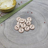 Atelier Brunette-10mm Classic Shine Button (each)-button-Blush-gather here online