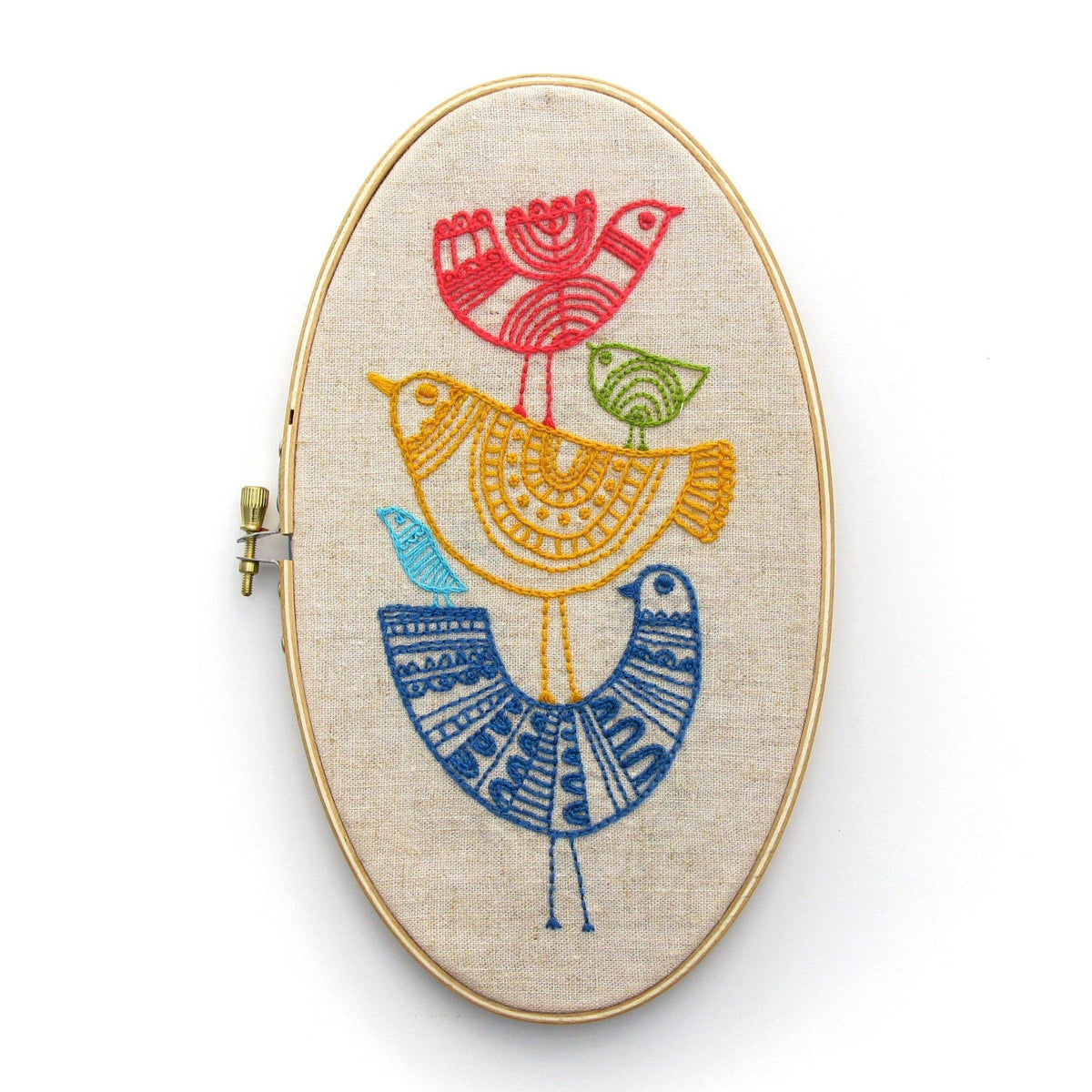 Budgiegoods-Birds Embroidery Kit-embroidery kit-gather here online