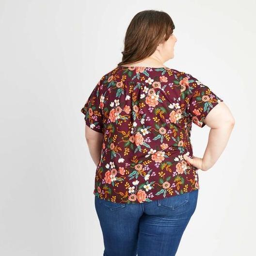 Cashmerette Sewing Patterns-Montrose Top Pattern-sewing pattern-gather here online