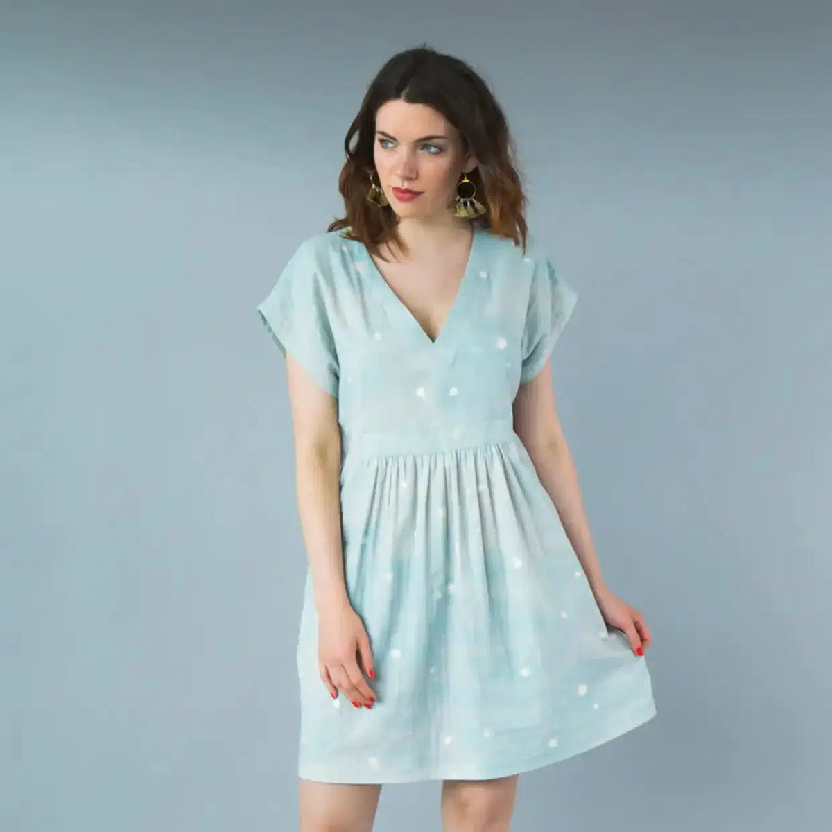 Closet Core Patterns-Charlie Caftan Pattern-sewing pattern-gather here online