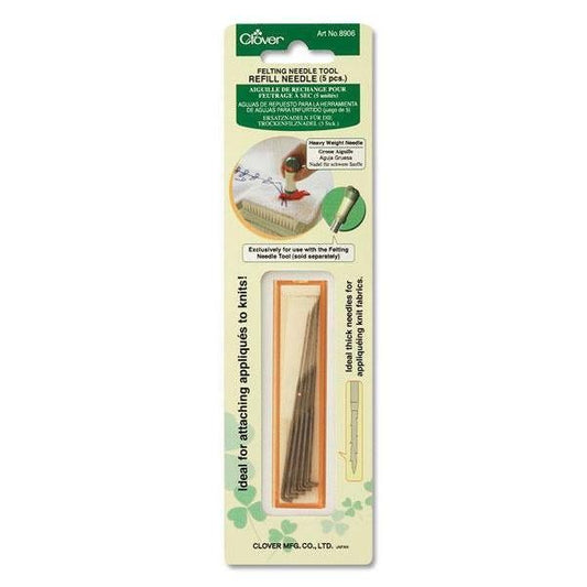 Clover-Felting Needle Refill - Heavy-craft notion-gather here online