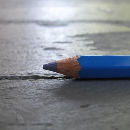 Clover - Iron On Transfer Pencil - Blue - Default - gatherhereonline.sbs
