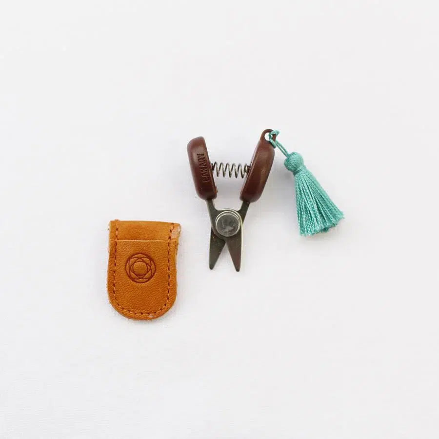 Cohana-Seki Mini Scissors-scissors + snips-Aqua Green-gather here online
