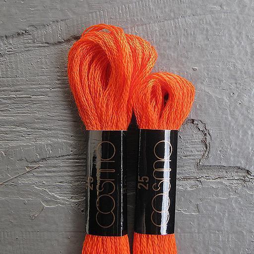 Lecien - Cosmo Floss: Oranges/Yellows - 445 - gatherhereonline.sbs