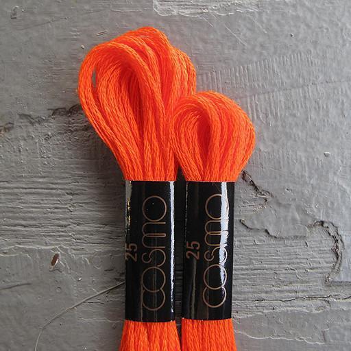 Lecien - Cosmo Floss: Oranges/Yellows - 757 - gatherhereonline.sbs