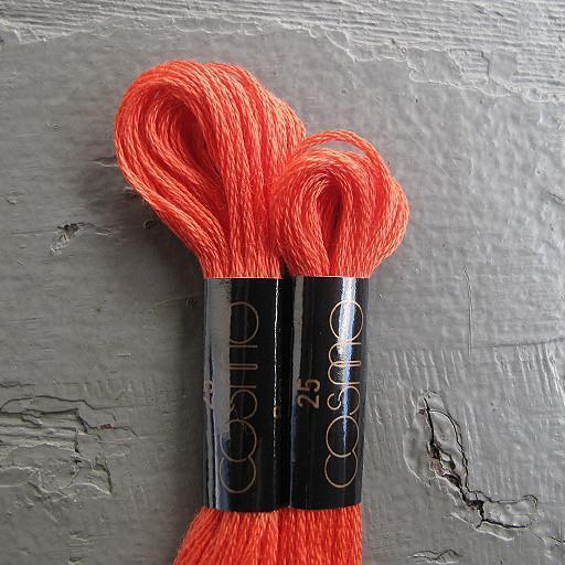 Lecien - Cosmo Floss: Reds - 2343 - gatherhereonline.sbs