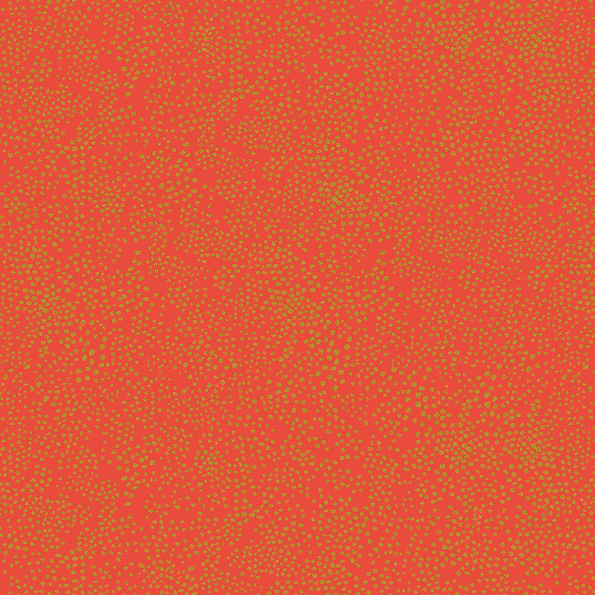 Cotton + Steel-Menagerie Champagne-fabric-Red Metallic-gather here online
