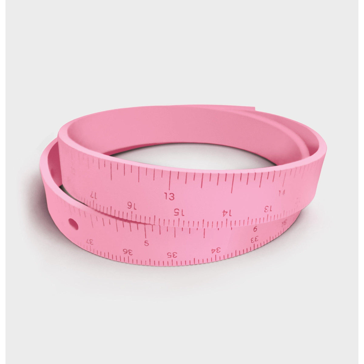 Crossover Industries - Rubber Wrist Ruler Pink - - gatherhereonline.sbs