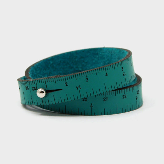 Crossover Industries - Wrist Ruler Teal - - gatherhereonline.sbs