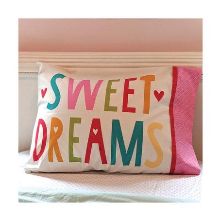 Moda - Cut Sew Create - Sweet Dreams Pillow Case Panel - - gatherhereonline.sbs