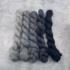Dirtywater Dyeworks-Mini Lillian Plus Gradient Bundles-yarn-361-Iron-gather here online