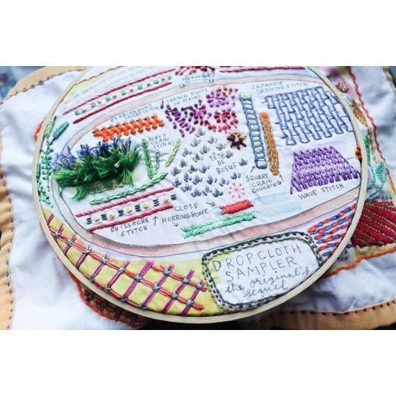 Dropcloth - Sequel Embroidery Sampler - Default - gatherhereonline.sbs