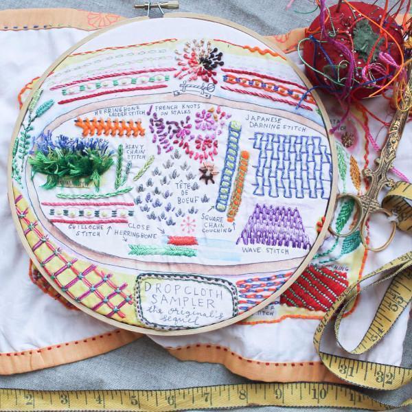 Dropcloth - Sequel Embroidery Sampler - Default - gatherhereonline.sbs