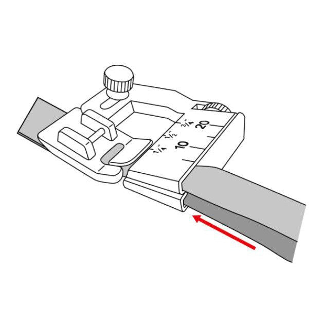 Bernette-b05/sew&go 1 Adjustable Binder attachment-sewing machine feet-gather here online