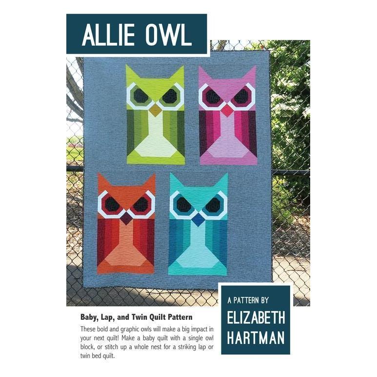 Elizabeth Hartman - Allie Owl Quilt Pattern - Default - gatherhereonline.sbs