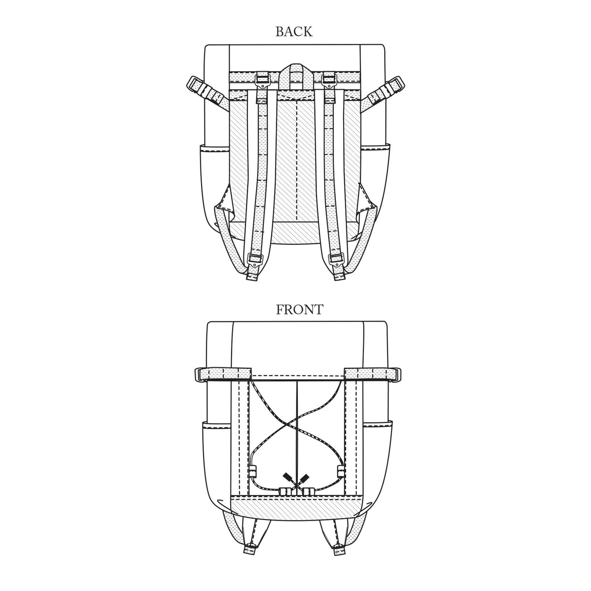 Merchant & Mills-Francli Day Pack Pattern-sewing pattern-gather here online