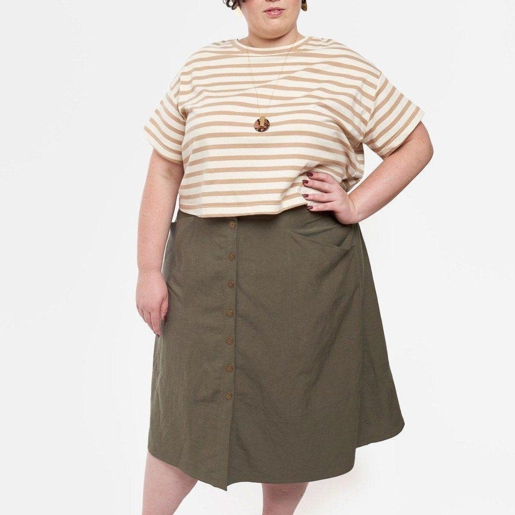 Grainline Studio - Reed Skirt - - gatherhereonline.sbs