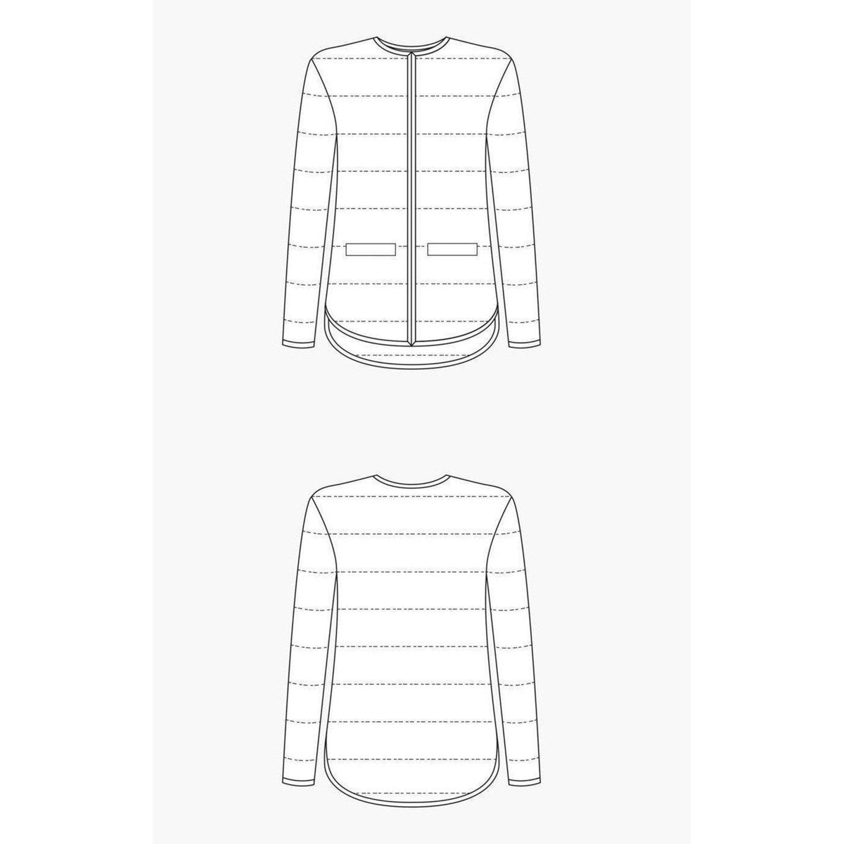 Grainline Studio - Tamarack Jacket Pattern - Default - gatherhereonline.sbs