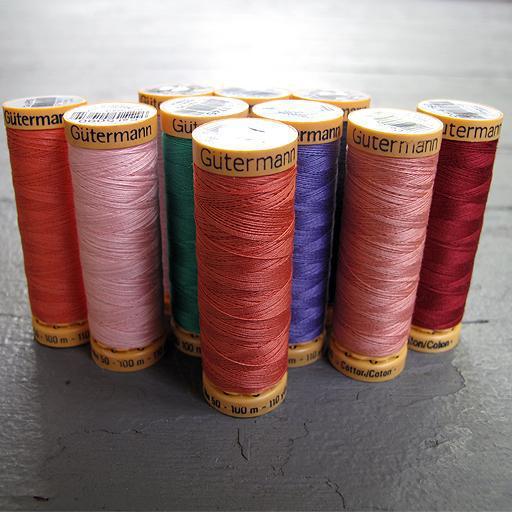 Gutermann - 100m Gutermann Cotton Thread to match - - gatherhereonline.sbs