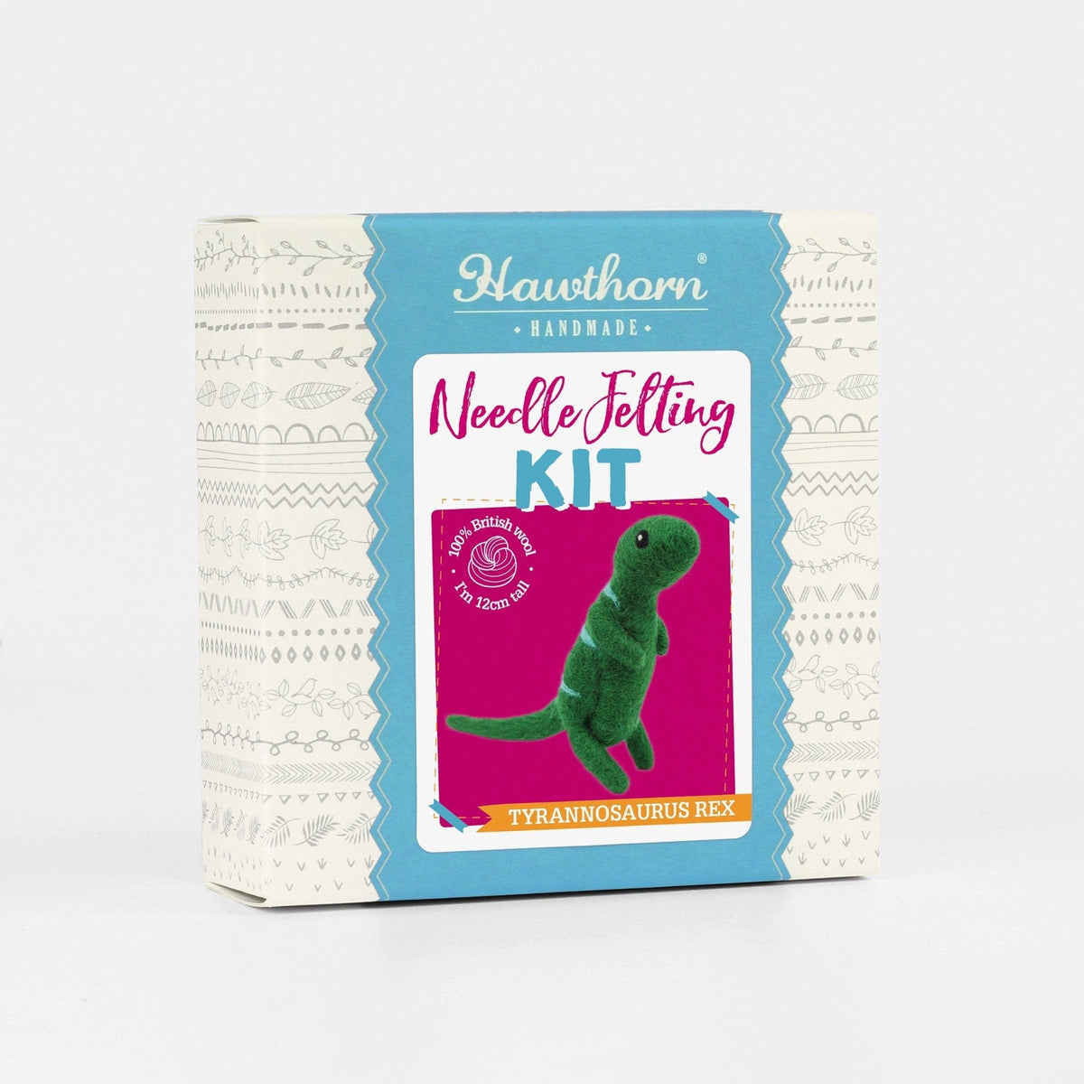 Hawthron Handmade-T-Rex Mini Needle Felting Kit-craft kit-gather here online