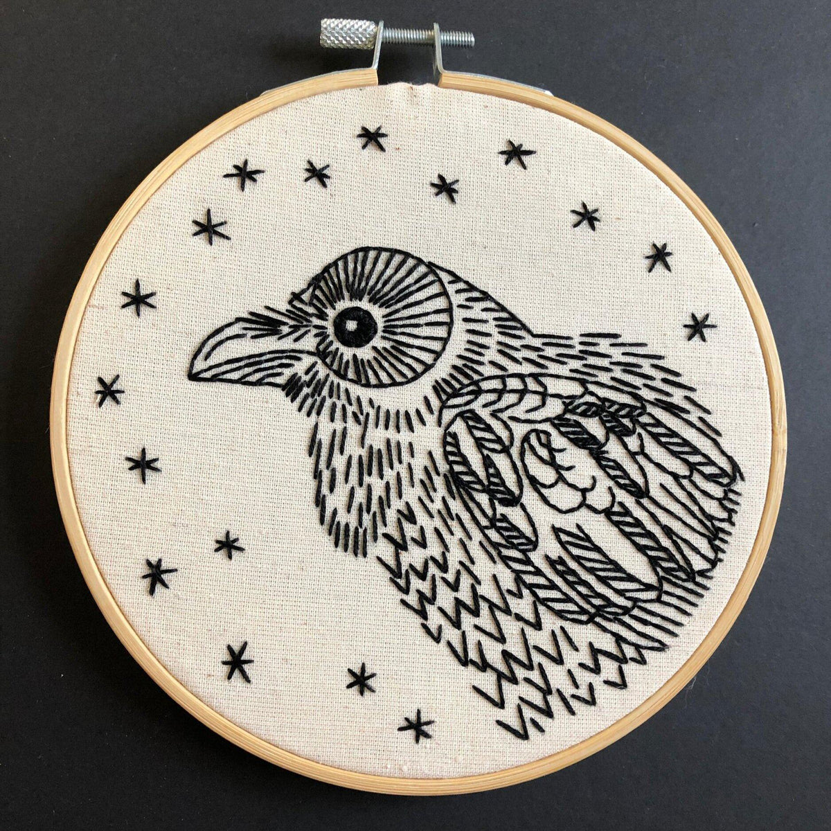 Hook, Line & Tinker - Nevermore Embroidery Kit - - gatherhereonline.sbs