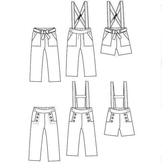 Ikatee - Avana Pants or Shorts - - gatherhereonline.sbs