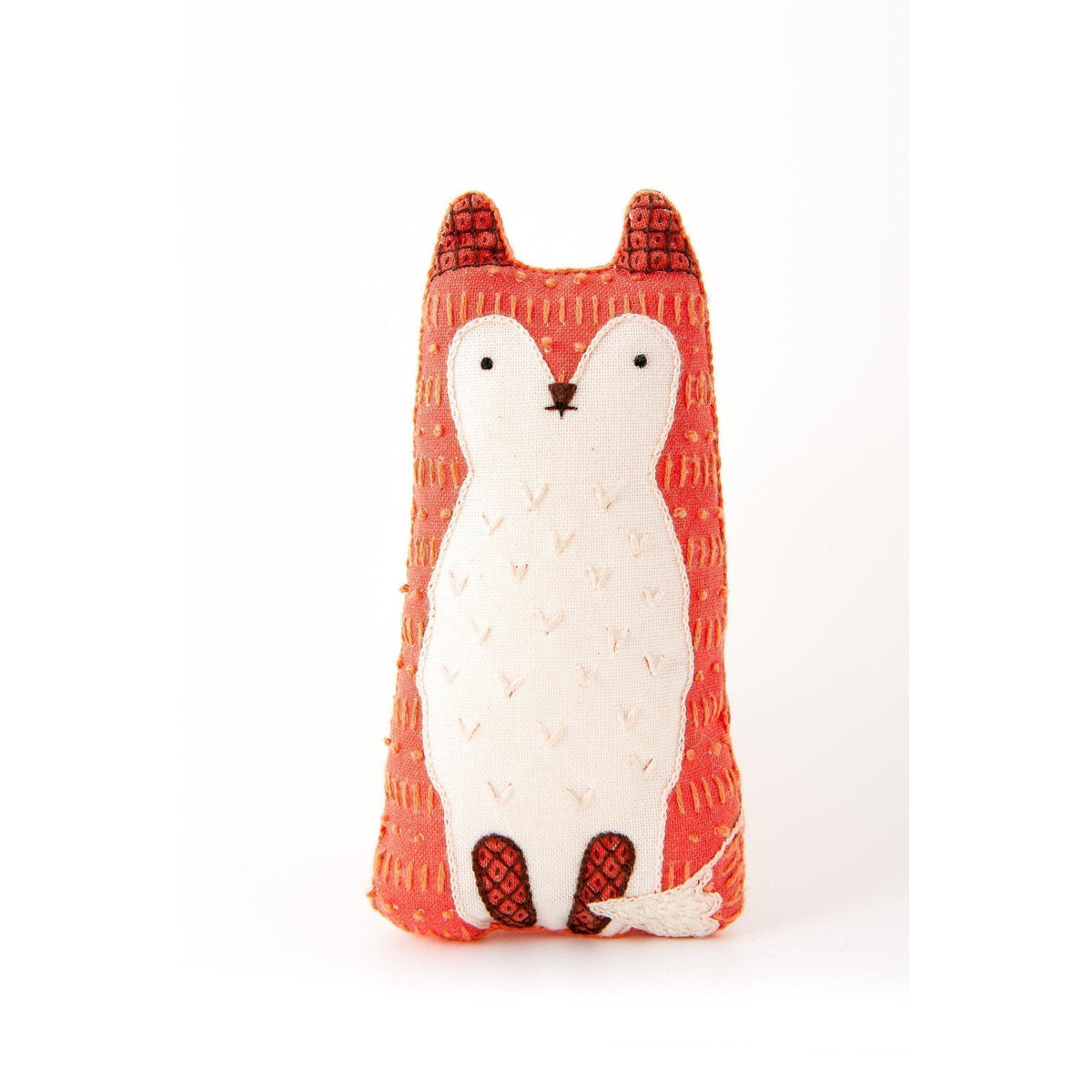 Kiriki Press - Starter Embroidery Kit - Fox - gatherhereonline.sbs
