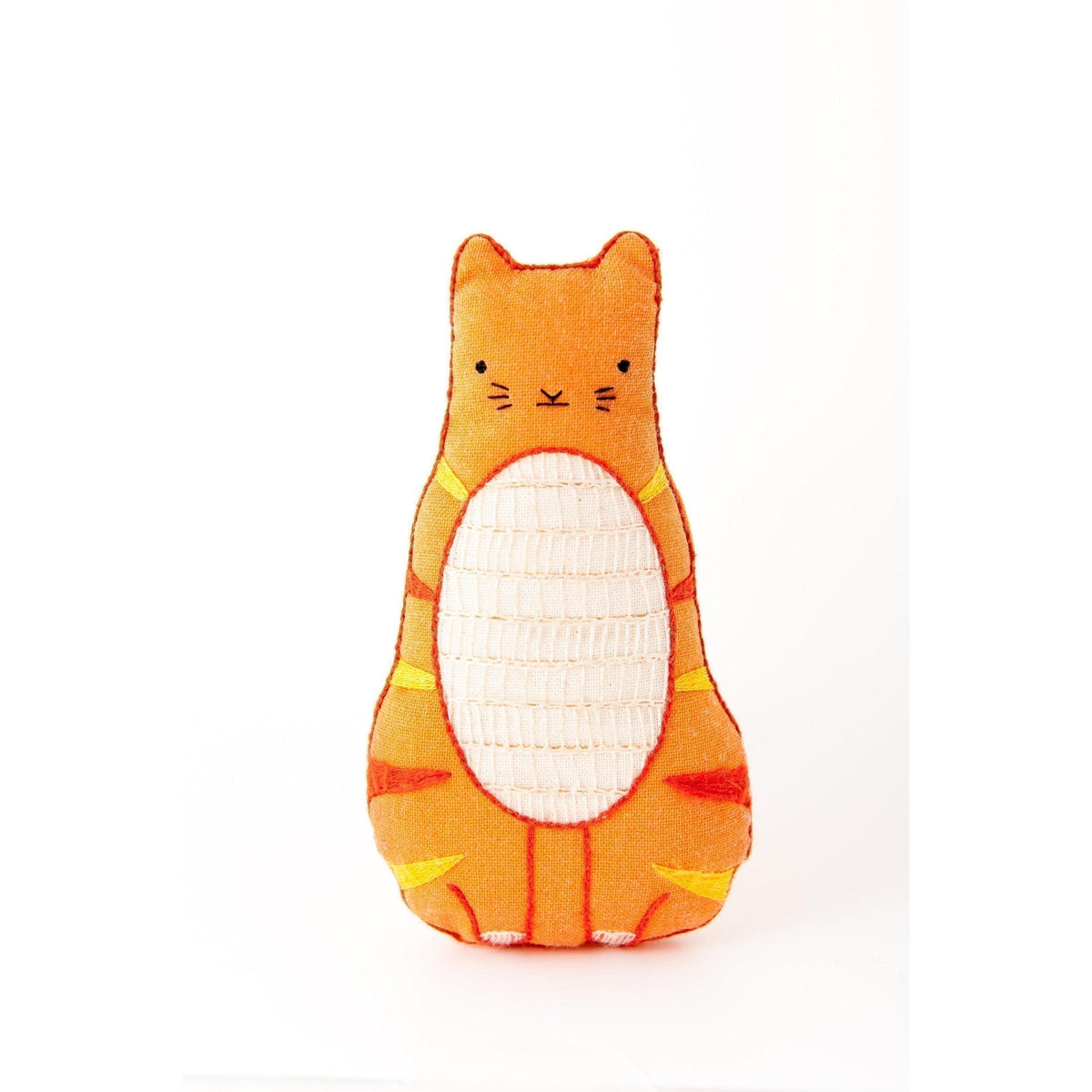 Kiriki Press - Starter Embroidery Kit - Tabby Cat - gatherhereonline.sbs