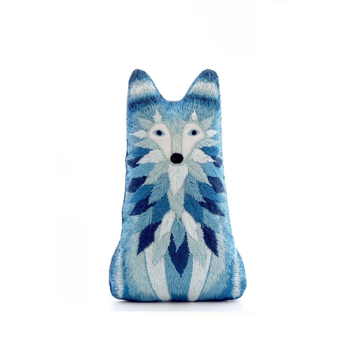 Kiriki Press - Starter Embroidery Kit - Wolf - gatherhereonline.sbs