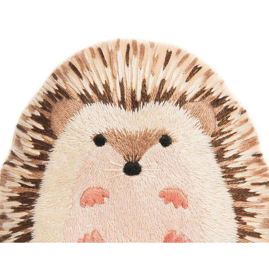 Kiriki Press - Hedgehog DIY Embroidery Kit - Default - gatherhereonline.sbs