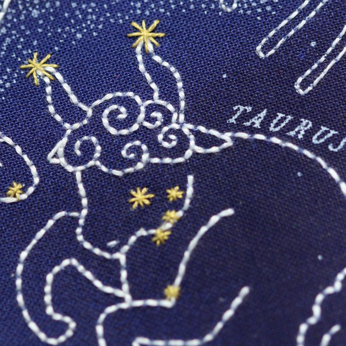Kiriki Press-Star Map Embroidery Kit-embroidery kit-gather here online