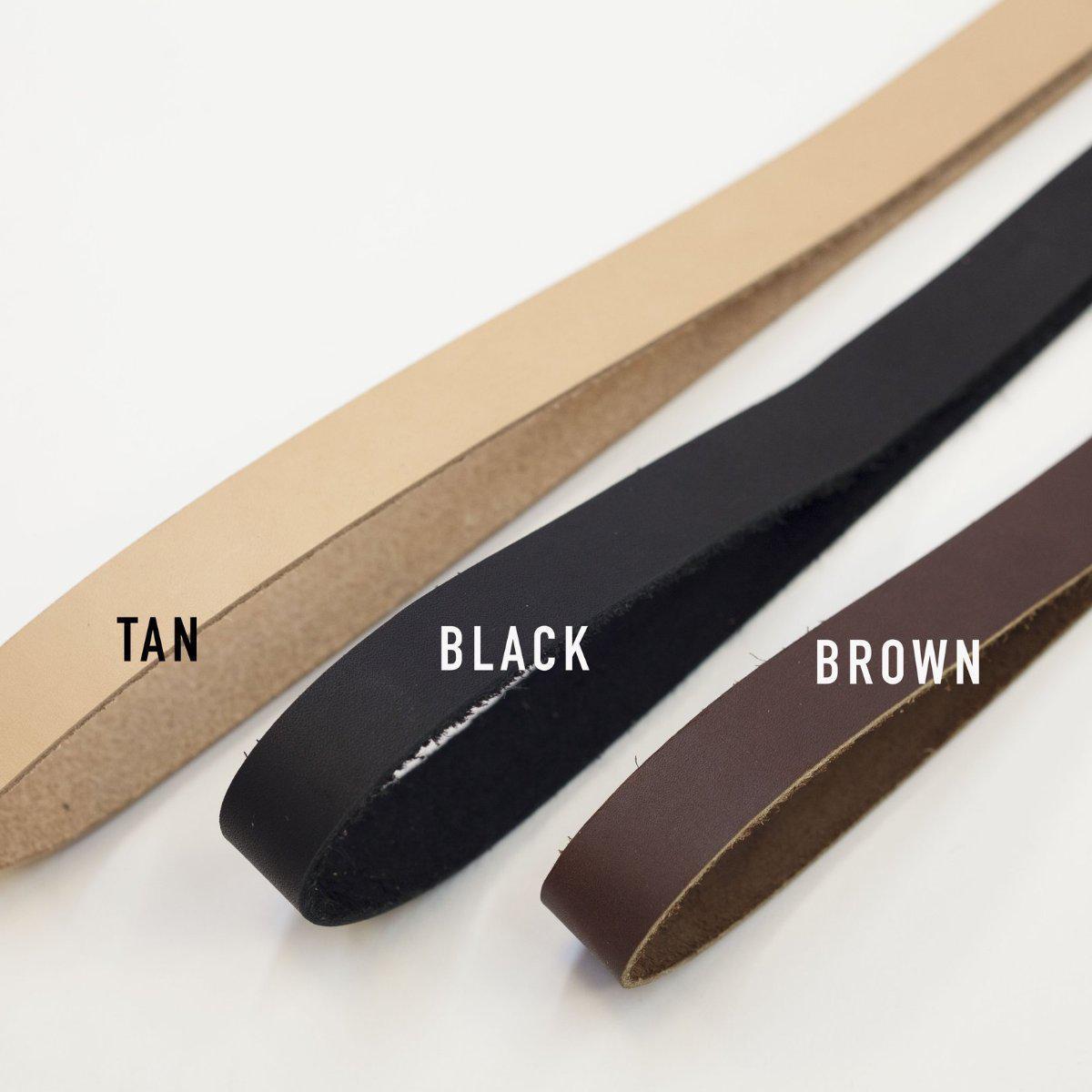 Klum House Workshop - Leather Straps & Hardware Kit - Brown & Antique Brass - Default - gatherhereonline.sbs