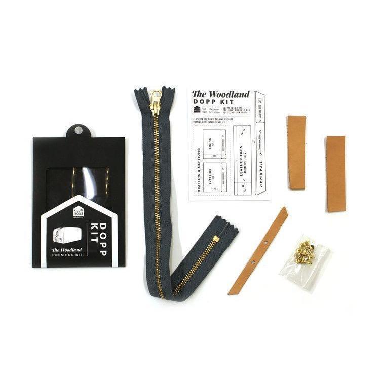Klum House Workshop - DOPP KIT Hardware Finishing Kit - Black & Black - - gatherhereonline.sbs