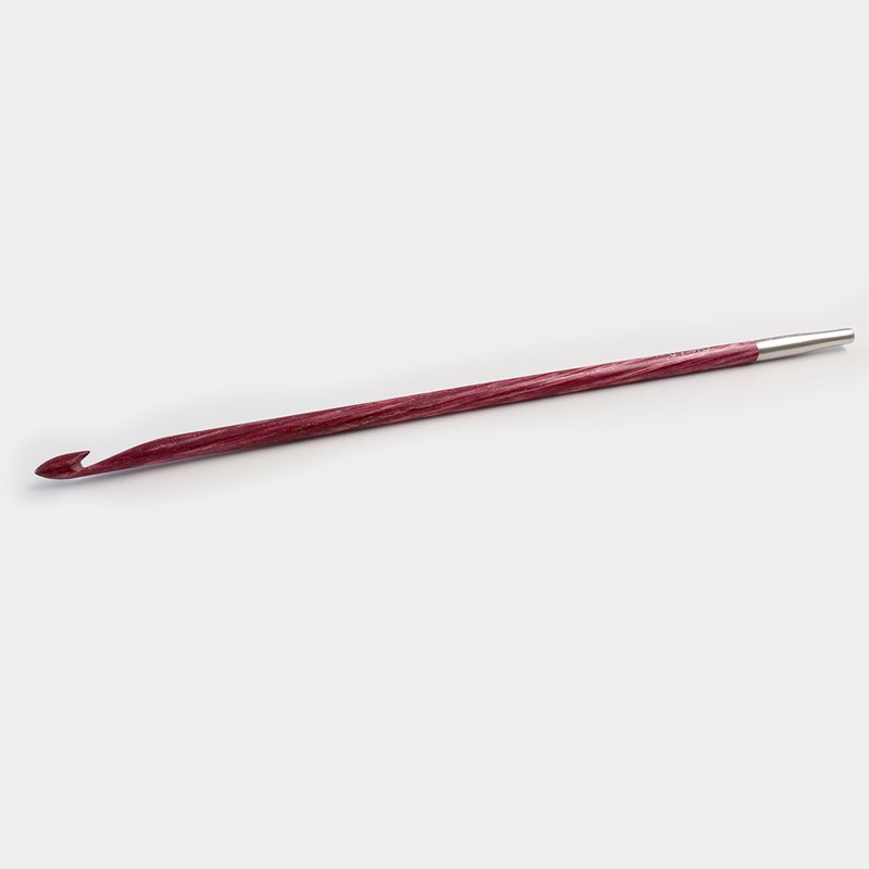 Knitter's Pride-Dreamz 6" Interchangeable Tunisian Crochet Hooks-crochet hooks-G/6 (4mm) Fuchsia Fan-gather here online