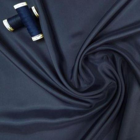 Lady McElroy - French Navy - Lotus Viscose/Acetate Lining - - gatherhereonline.sbs