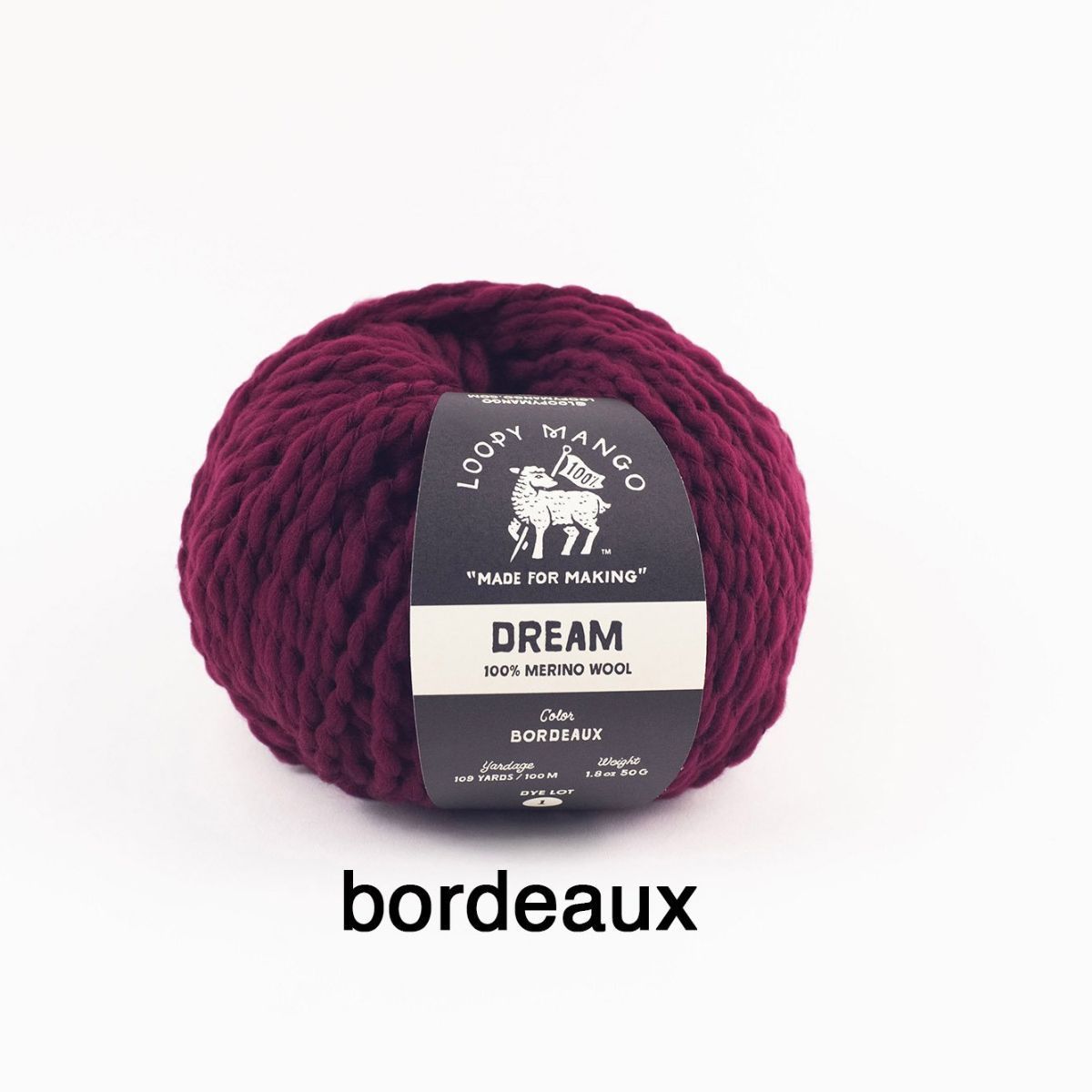 Loopy Mango-Dream-yarn-Bordeaux-gather here online