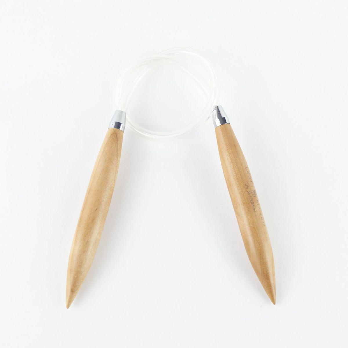 Loopy Mango-Giant Bamboo Circular Needles: 24” US35-knitting needle/crochet hook-gather here online