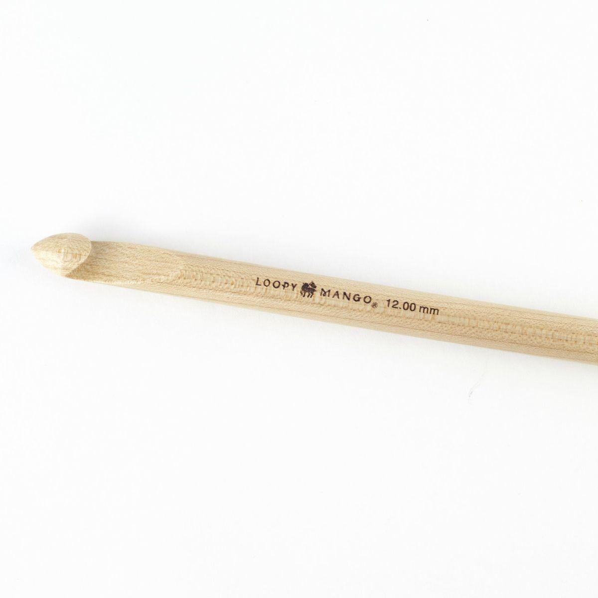 Loopy Mango-Maple Crochet Hook-knitting needle/crochet hook-Size P (12mm)-gather here online