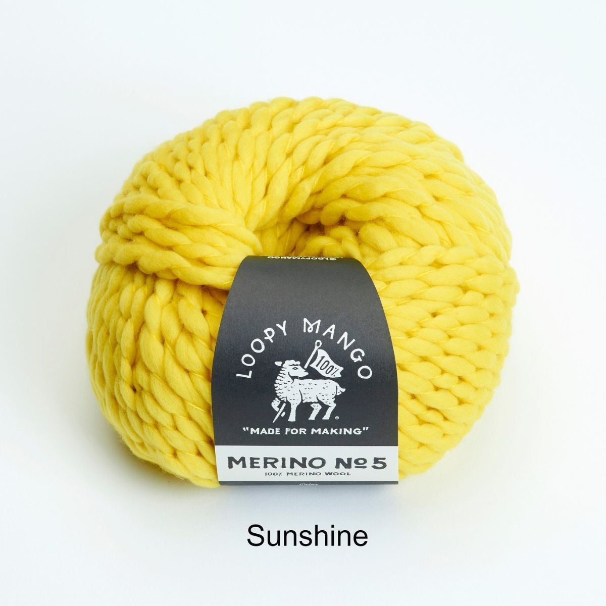 Loopy Mango-Merino No. 5-yarn-Sunshine-gather here online