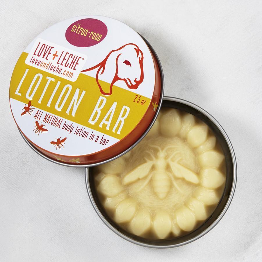 Love + Leche - Lotion Bar - Citrus-Rose - gatherhereonline.sbs