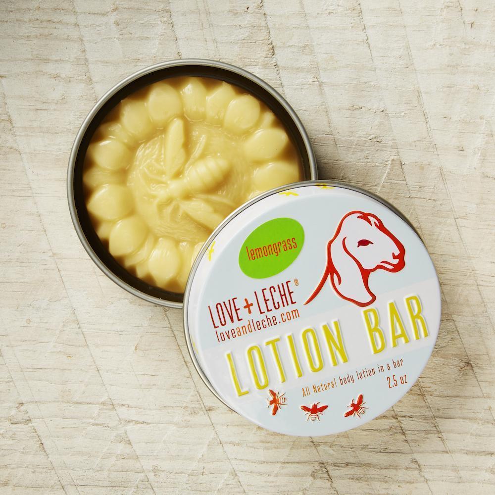 Love + Leche - Lotion Bar - Lemongrass - gatherhereonline.sbs