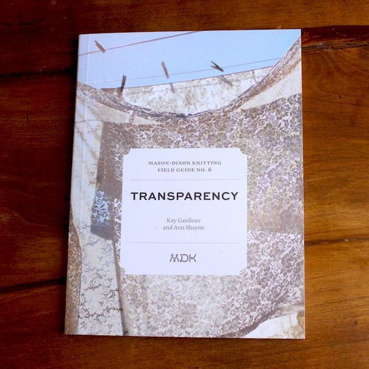 Mason-Dixon Knitting - Field Guide No. 6 Transparency - - gatherhereonline.sbs