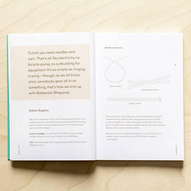 MDK-Modern Daily Knitting-Skill Set: Beginning Knitting-book-gather here online