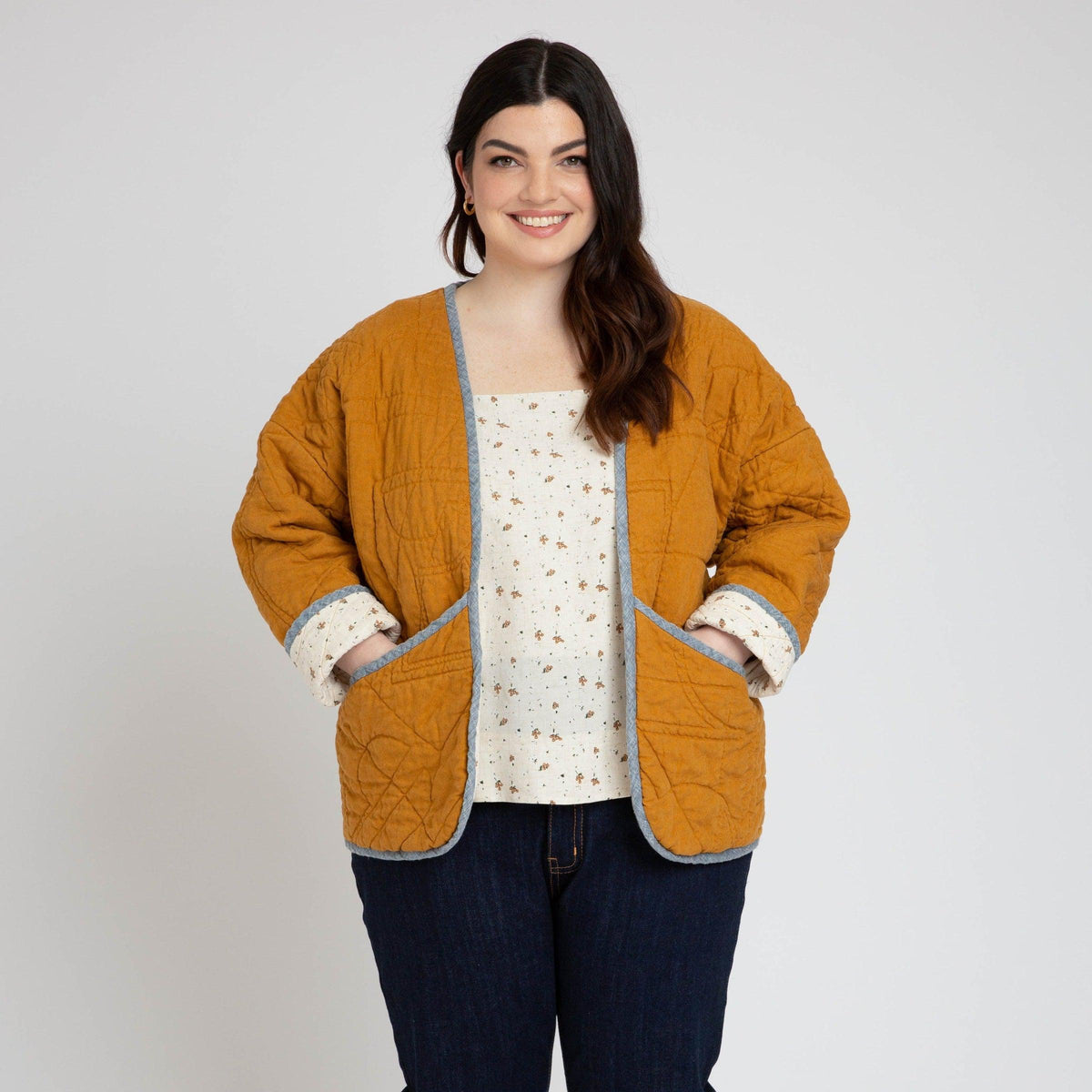 Megan Nielsen-Hovea Jacket & Coat Pattern-sewing pattern-gather here online