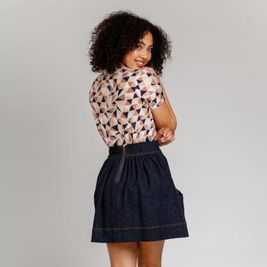 Megan Nielsen-Brumby Skirt Pattern-sewing pattern-Default-gather here online