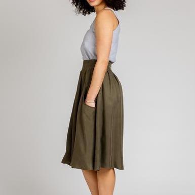 Megan Nielsen-Brumby Skirt Pattern-sewing pattern-Default-gather here online