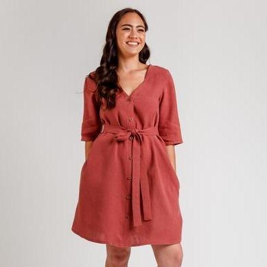 Megan Nielsen-Darling Ranges Dress Pattern-sewing pattern-Default-gather here online