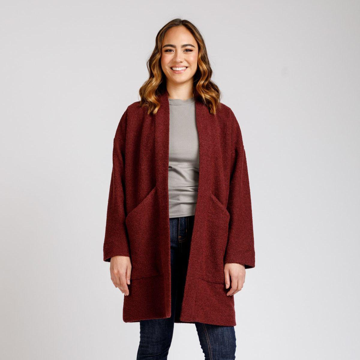Megan Nielsen-Hovea Jacket & Coat Pattern-sewing pattern-gather here online